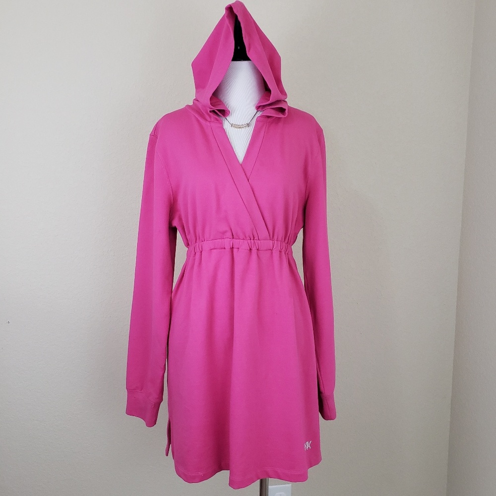 Michael Kors Hooded Pull Over Swim Cover Up